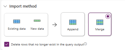 Dataflow - Suppression des lignes automatique
